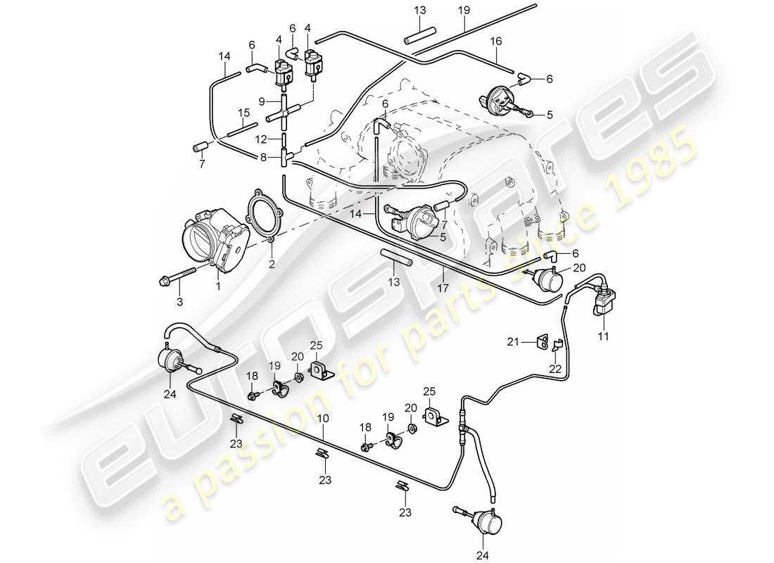 throttle body parts diagram