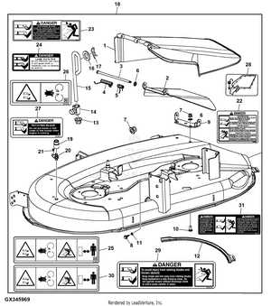 john deere l118 parts diagram