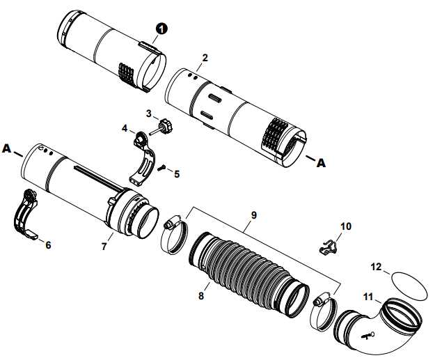 echo blower parts diagram