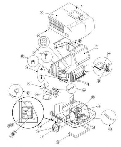 rv ac parts diagram