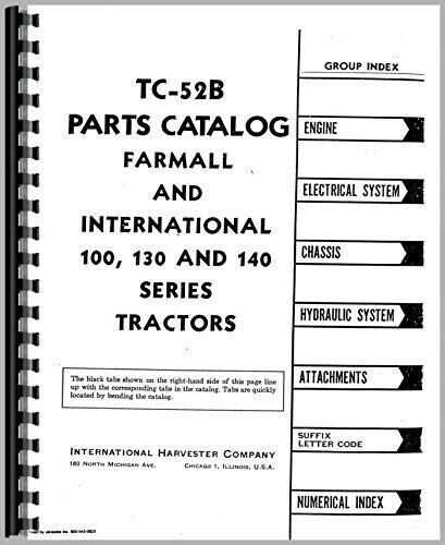 international tractor parts diagram