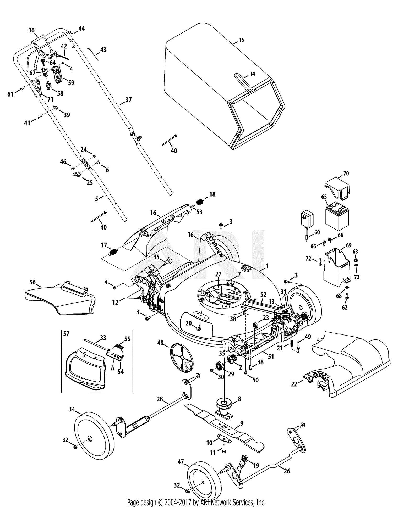 remington rm2510 parts diagram