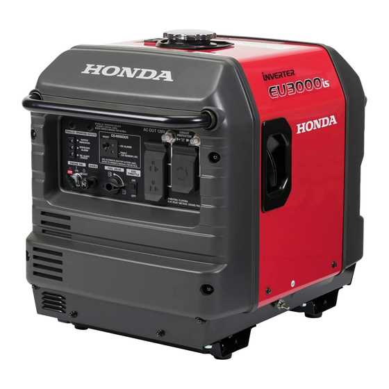 honda eu3000is parts diagram
