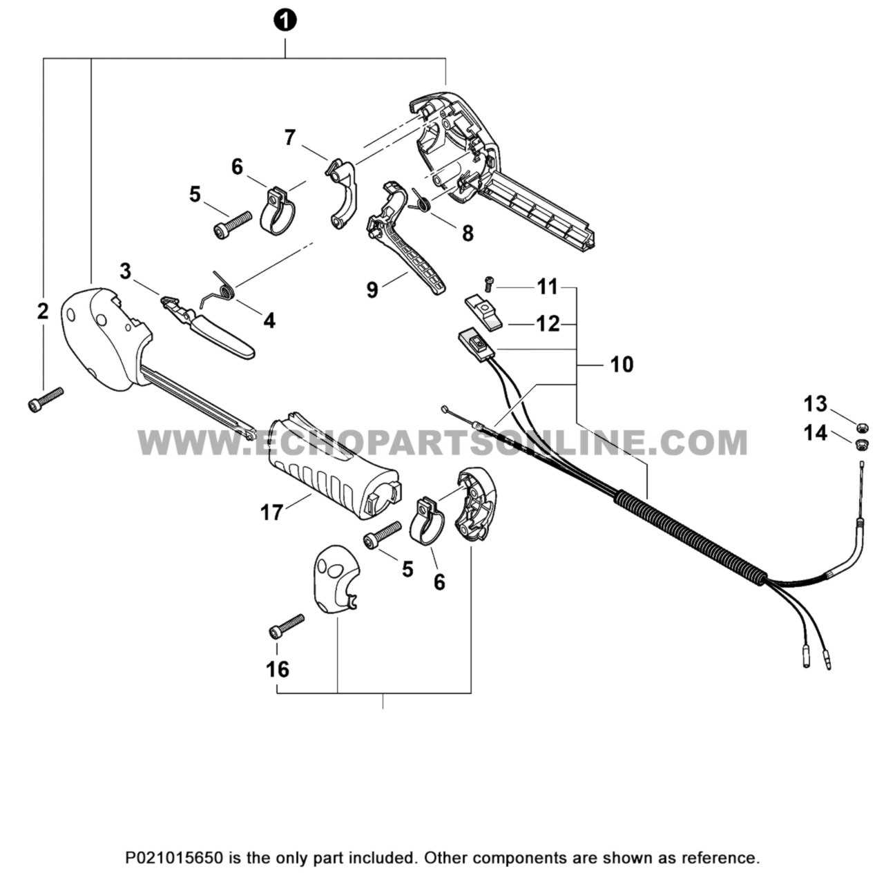 echo weed wacker parts diagram