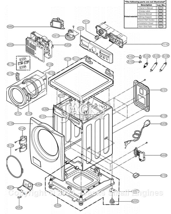 top load washing machine parts diagram