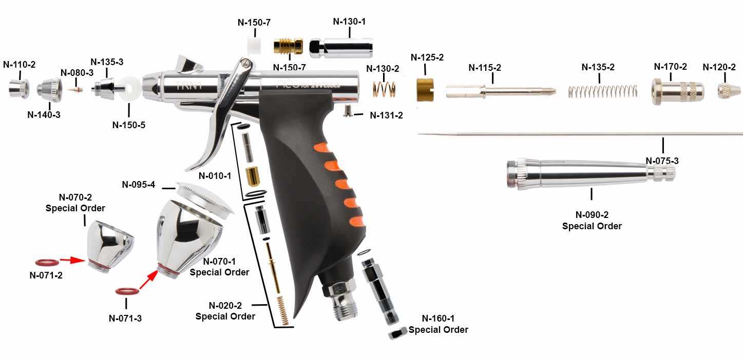 iwata neo parts diagram