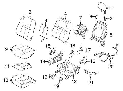 2015 nissan rogue parts diagram