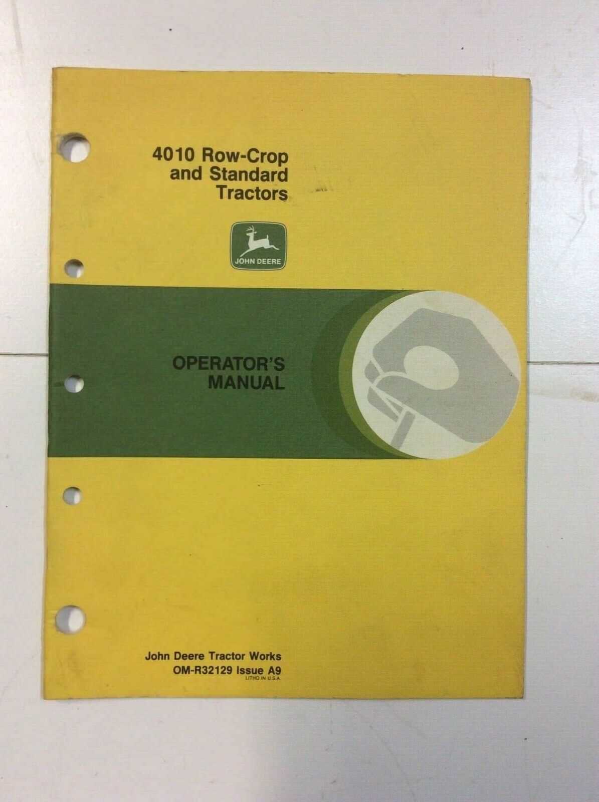 john deere 4010 parts diagram