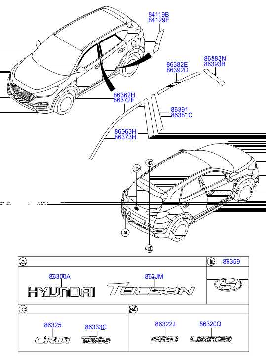 hyundai tucson parts diagram