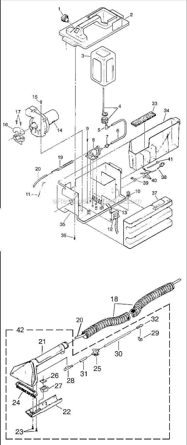 bissell big green machine parts diagram