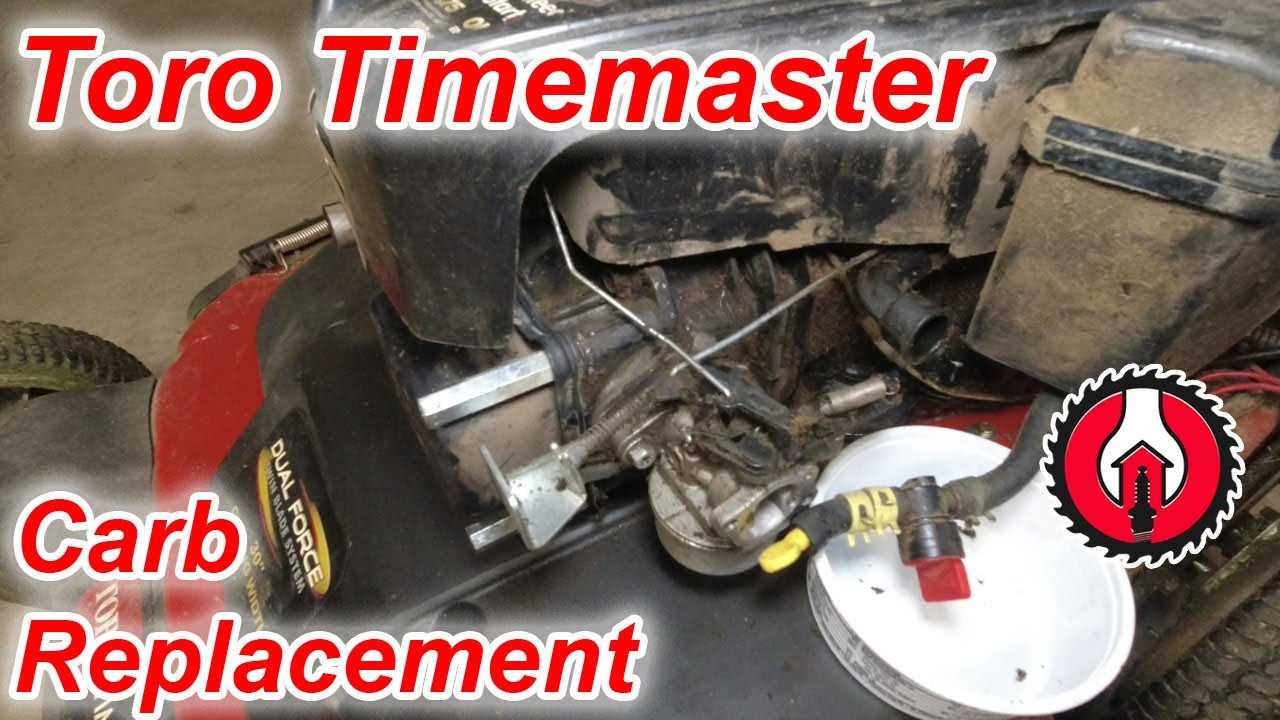 toro timemaster 30 inch parts diagram