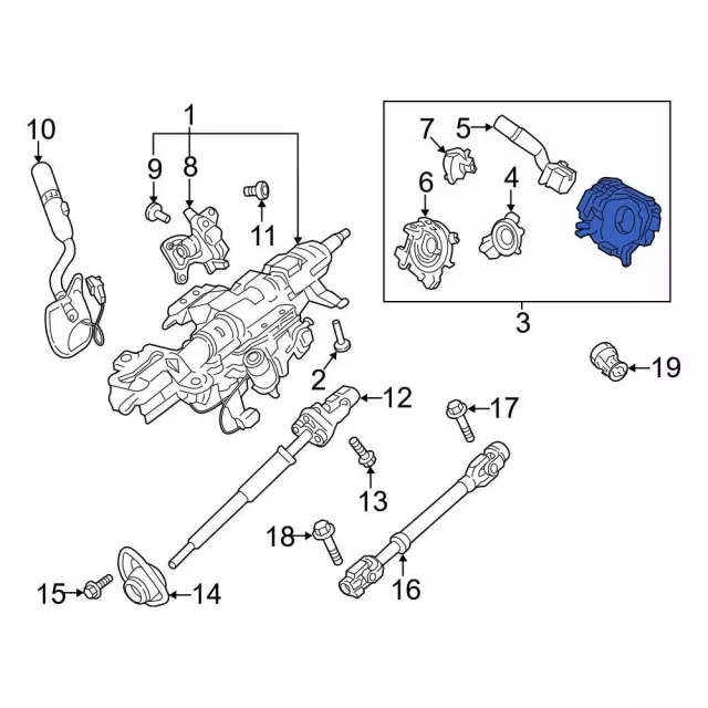 2011 ford f250 front end parts diagram