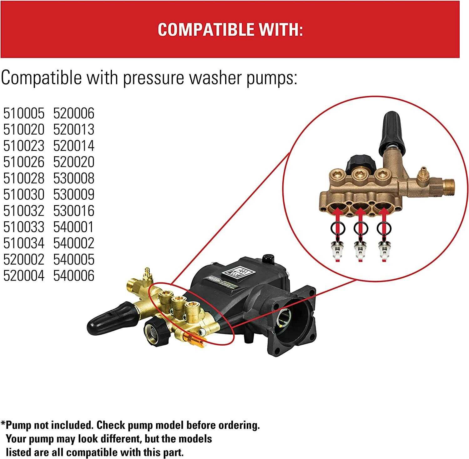 oem pressure washer pump parts diagram