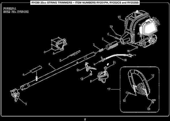 weedeater parts diagram