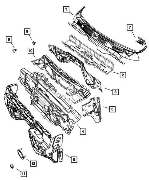 2020 ram 1500 parts diagram