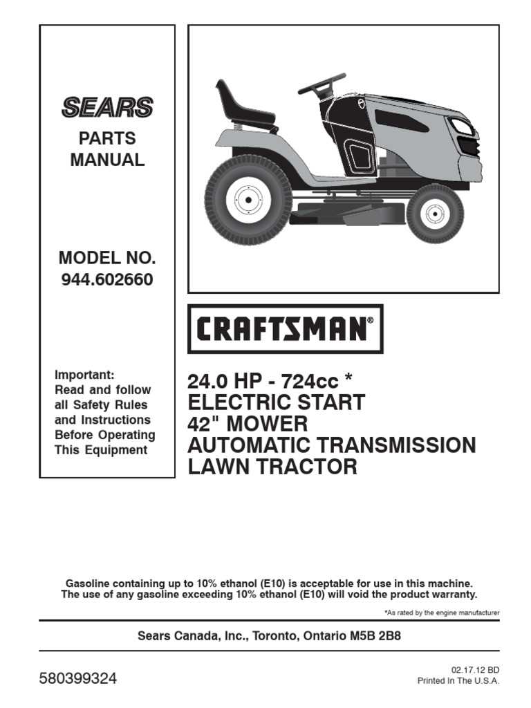 craftsman 50 inch mower deck parts diagram