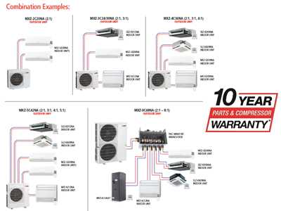 mini split parts diagram