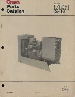 onan 5500 generator parts diagrams