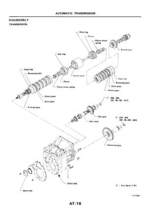 nissan forklift parts diagram