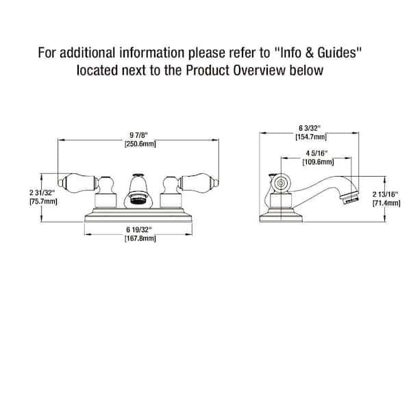 glacier bay faucet parts diagram