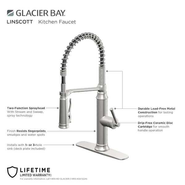 glacier bay kitchen faucet parts diagram