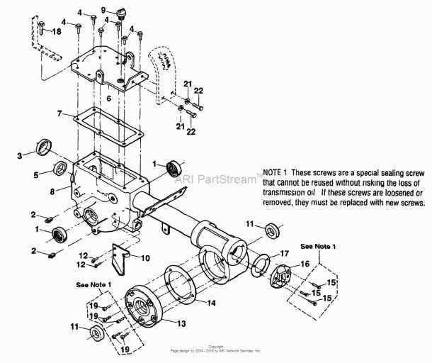 craftsman tiller parts diagram