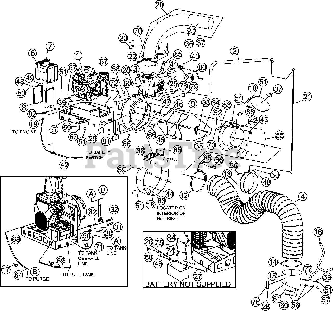 goat parts diagram