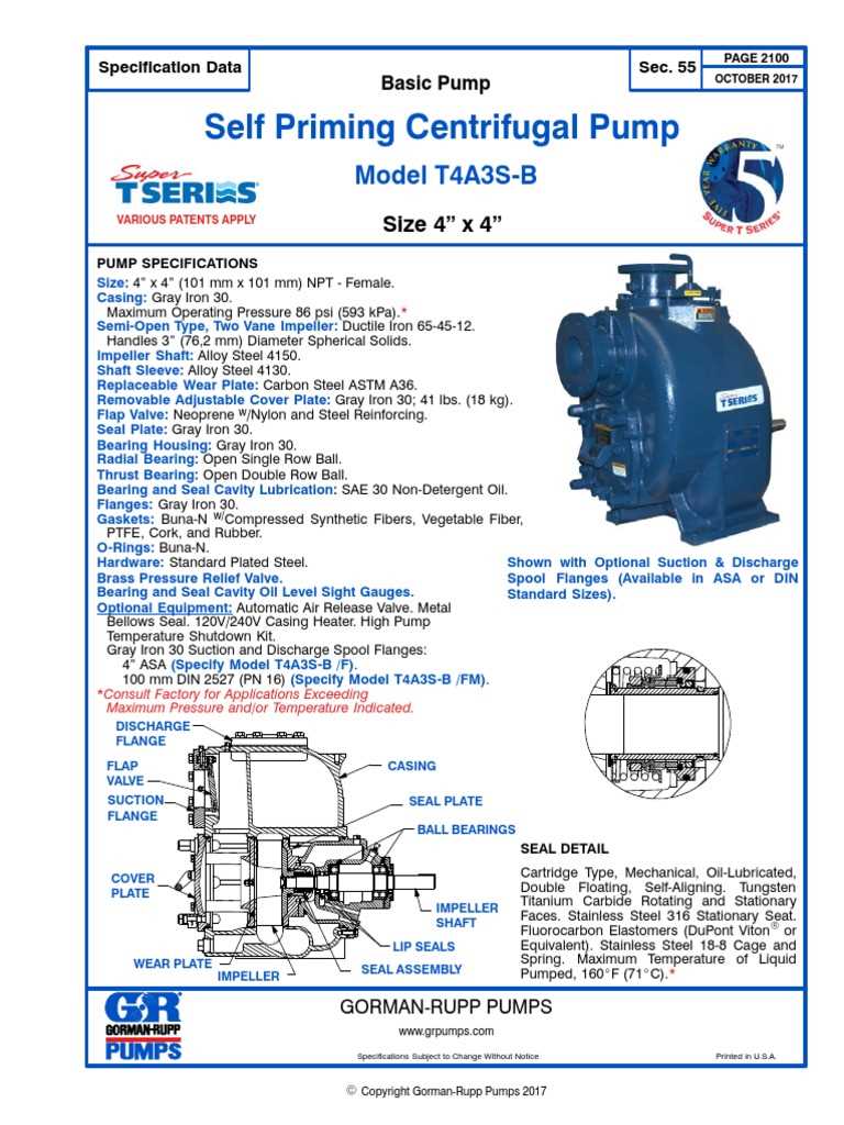 gorman rupp pump parts diagram