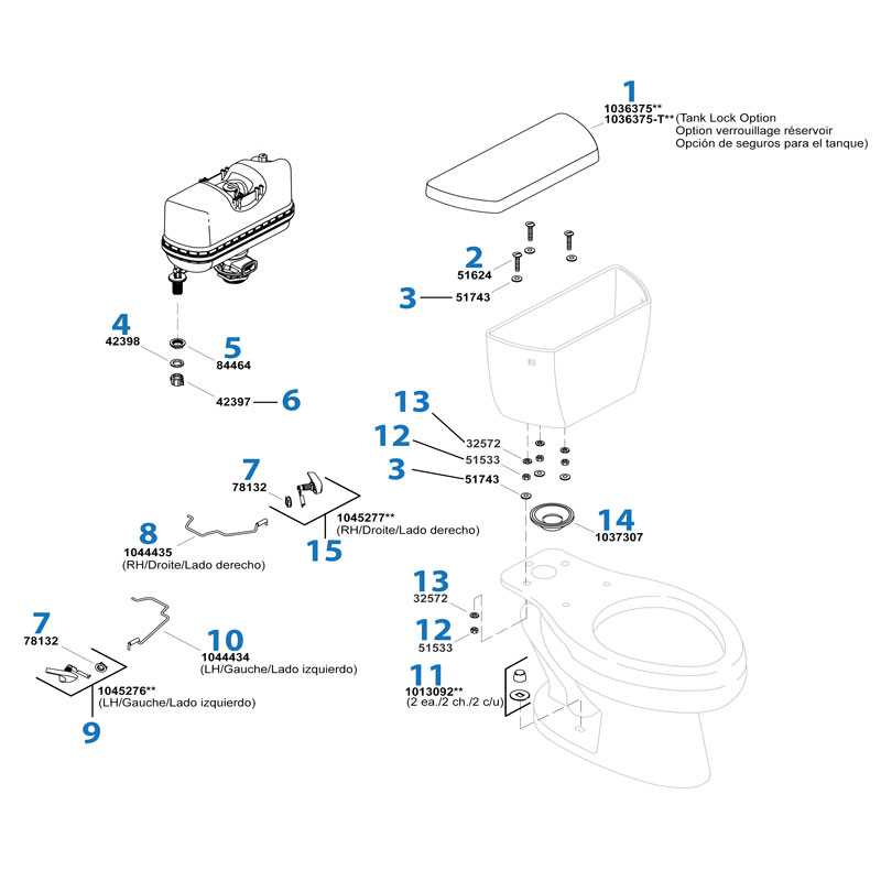 kohler k 10433 parts diagram