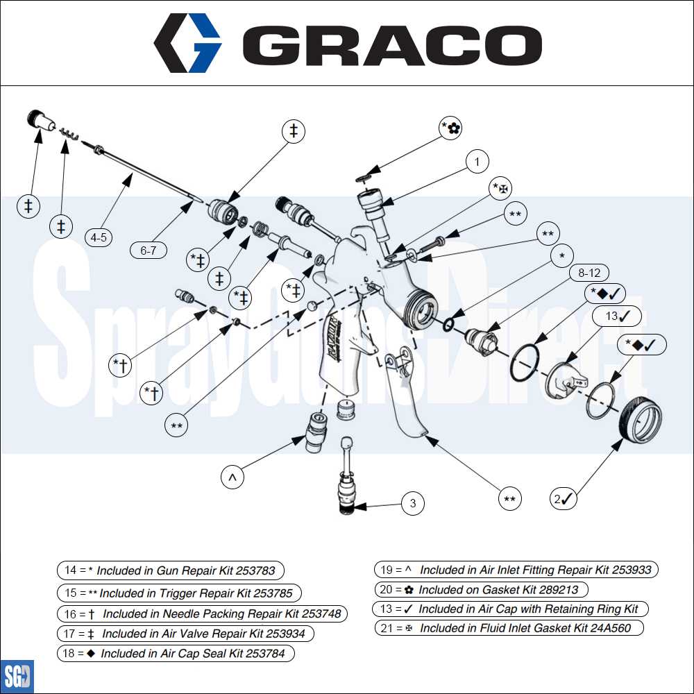 graco 490 parts diagram