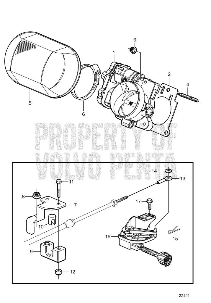 volvo penta outdrive parts diagram