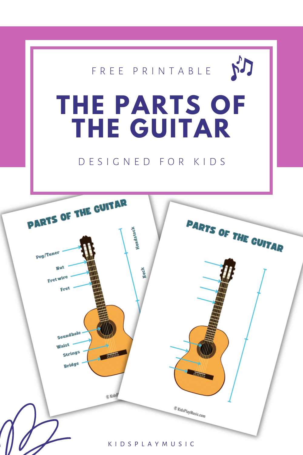 guitar diagram parts