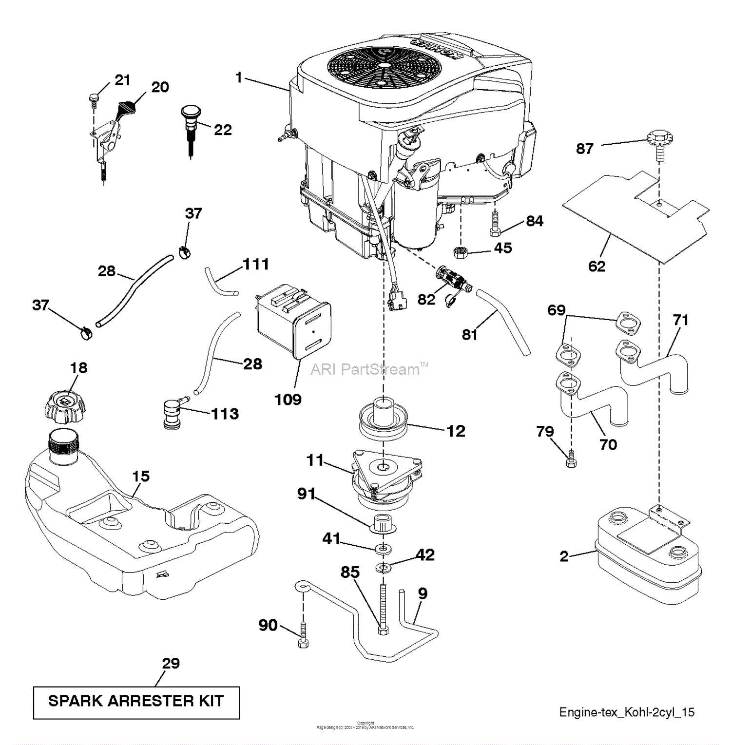 husqvarna yth24k48 parts diagram