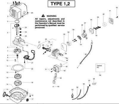 craftsman weed wacker parts diagram