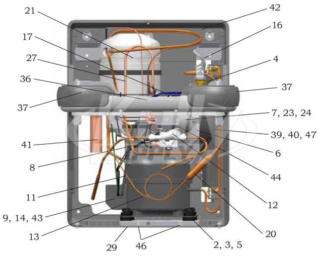 halsey taylor water fountain parts diagram