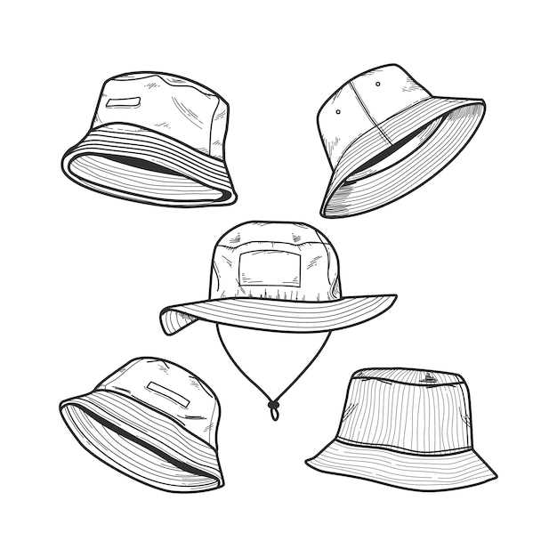 hat parts diagram