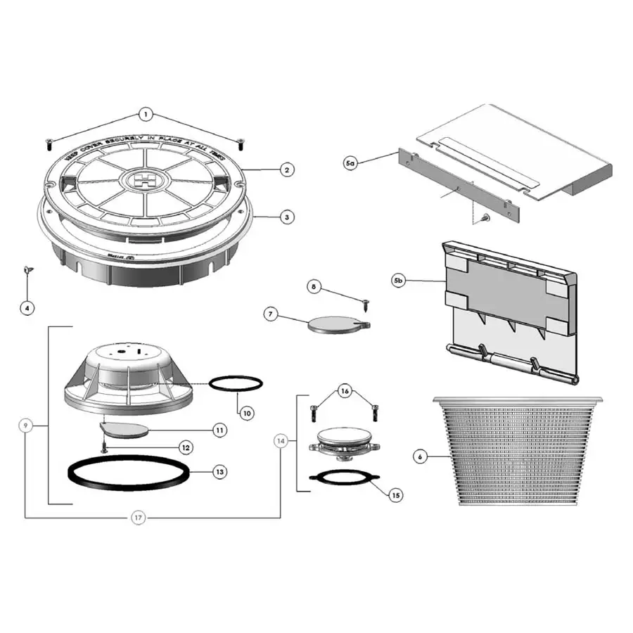 hayward skimmer parts diagram