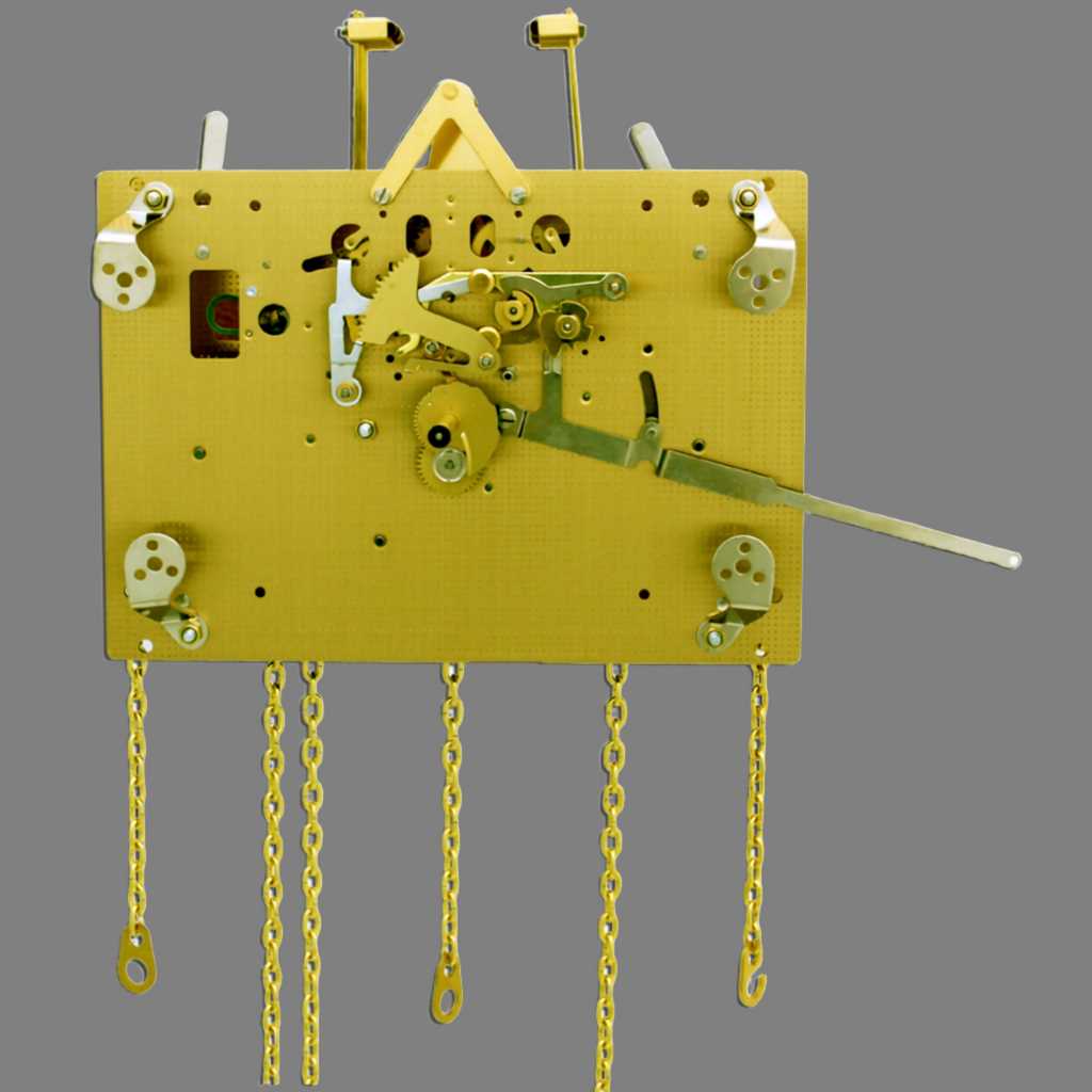 hermle clock movement parts diagram