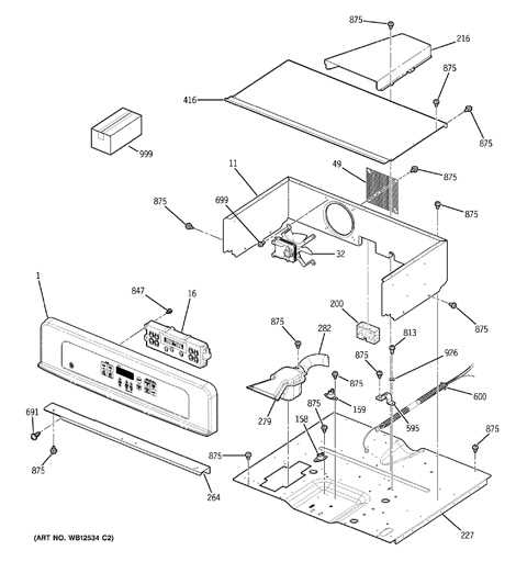 kenmore electric range model 790 parts diagram