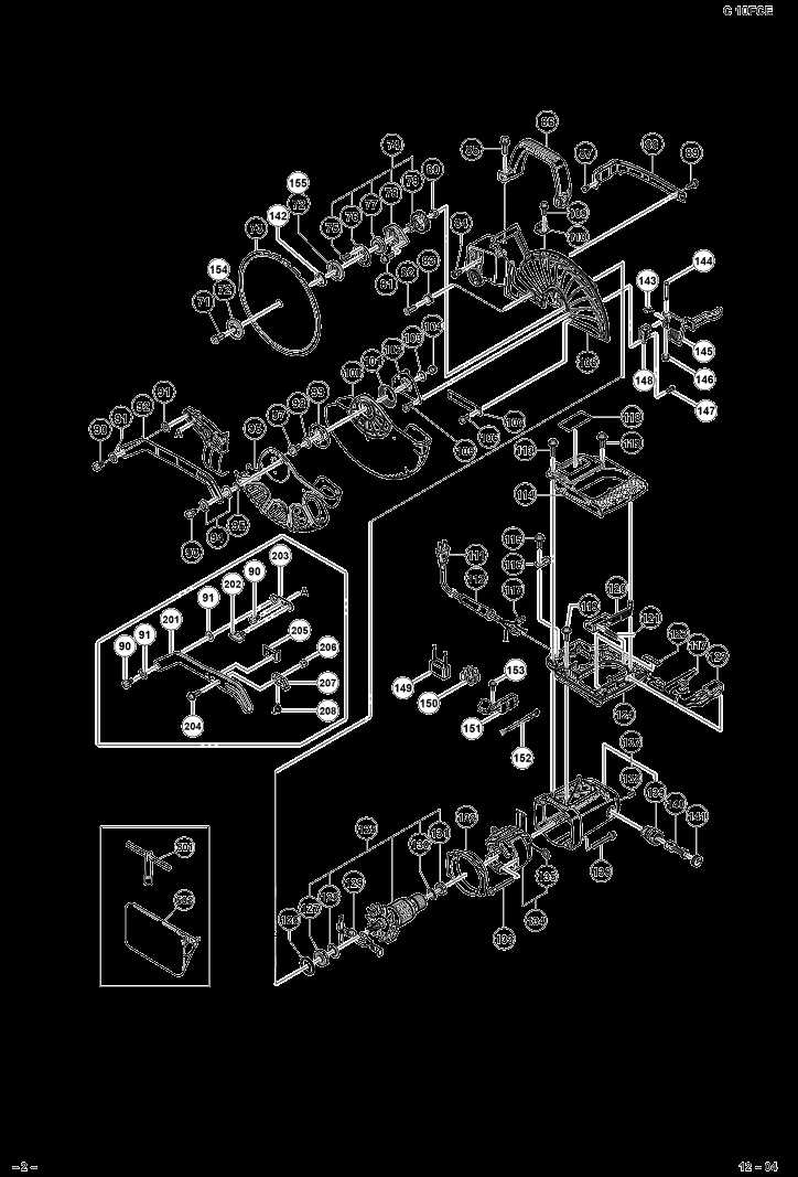 hitachi c10fsh parts diagram