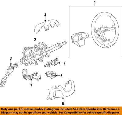 gm steering column parts diagram