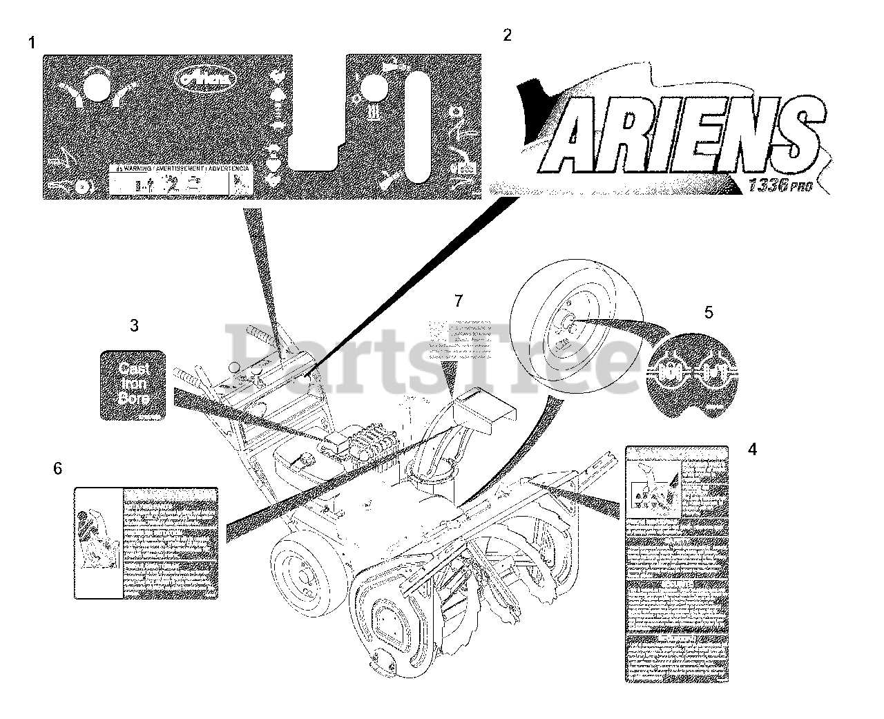 ariens 926le parts diagram