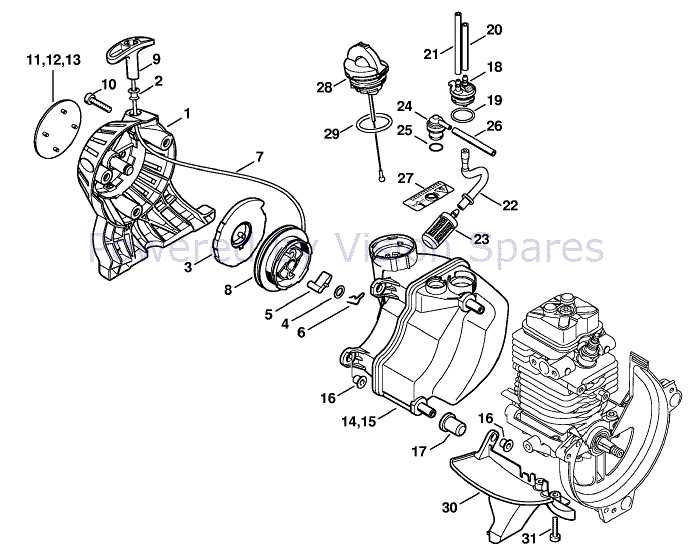 stihl hl 94 parts diagram