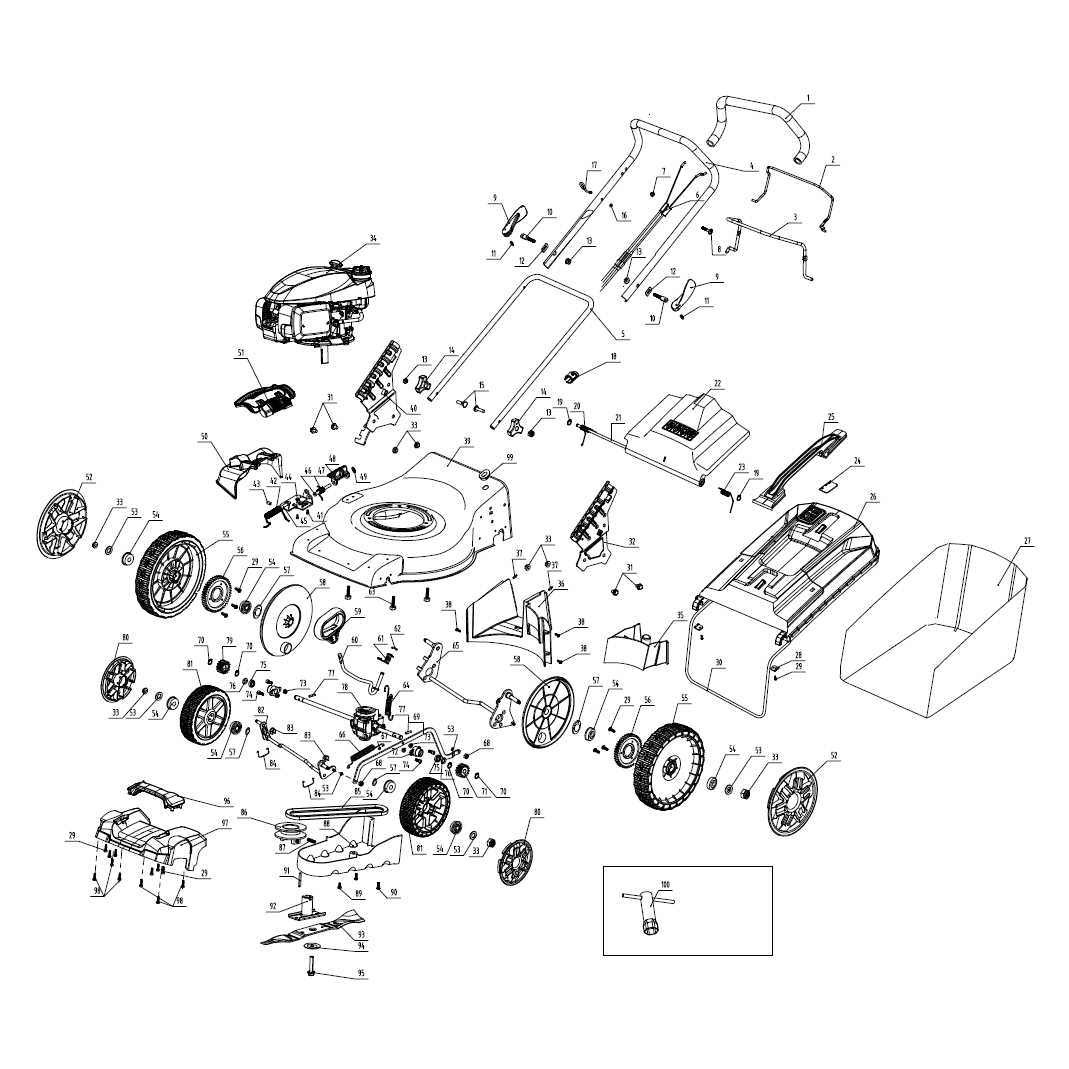 honda gcv170 parts diagram