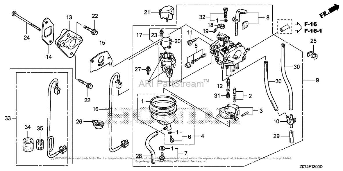 honda generator eu2000i parts diagram