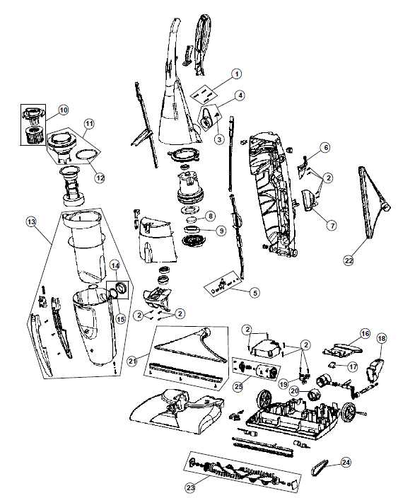 hoover floormate parts diagram