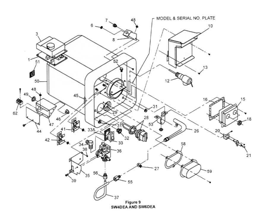 hot water heater parts diagram