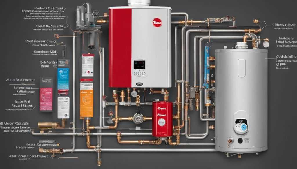 hot water heater parts diagram