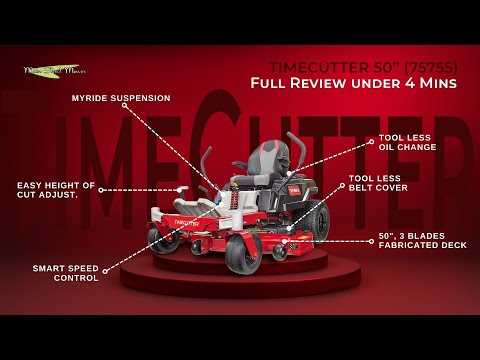 toro timecutter 50 parts diagram