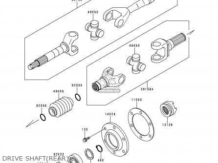 kawasaki mule 3010 parts diagram